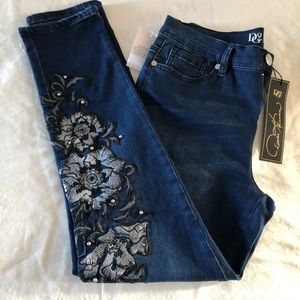 NWT DJ2 Diane German High Waited Jeans Size 8P